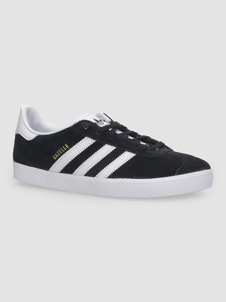 adidas Originals Gazelle J Kids Sneakers Cblack/ftwwht/goldmt