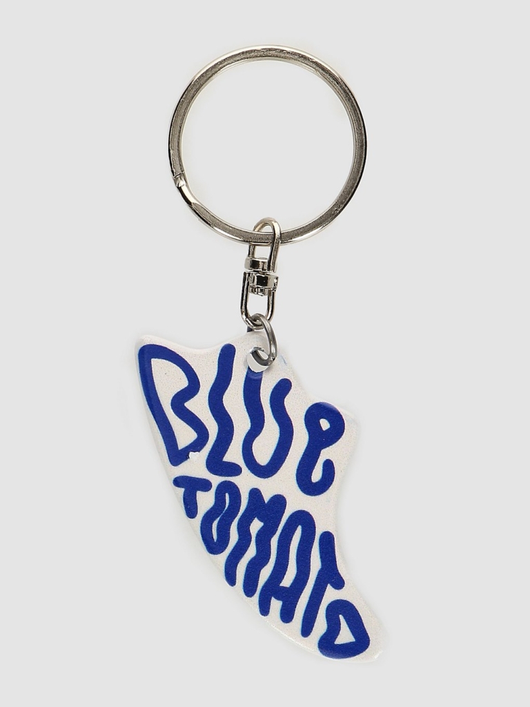Blue Tomato Fin Keychain Wave Mountain