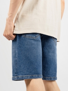 REELL Solid Korte Broek Retro Mid Blauw