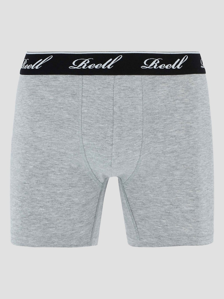 REELL Trunks Boxershorts Dark Grijs Melange