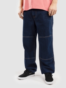 Empyre Loose Fit Utility Jeans Blauw