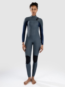 O’Neill Hyperfreak 3/2mm Chest Zip Full Wetsuit Marineblauw
