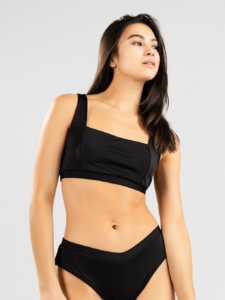Main Design Rise Bikini Top Zwart
