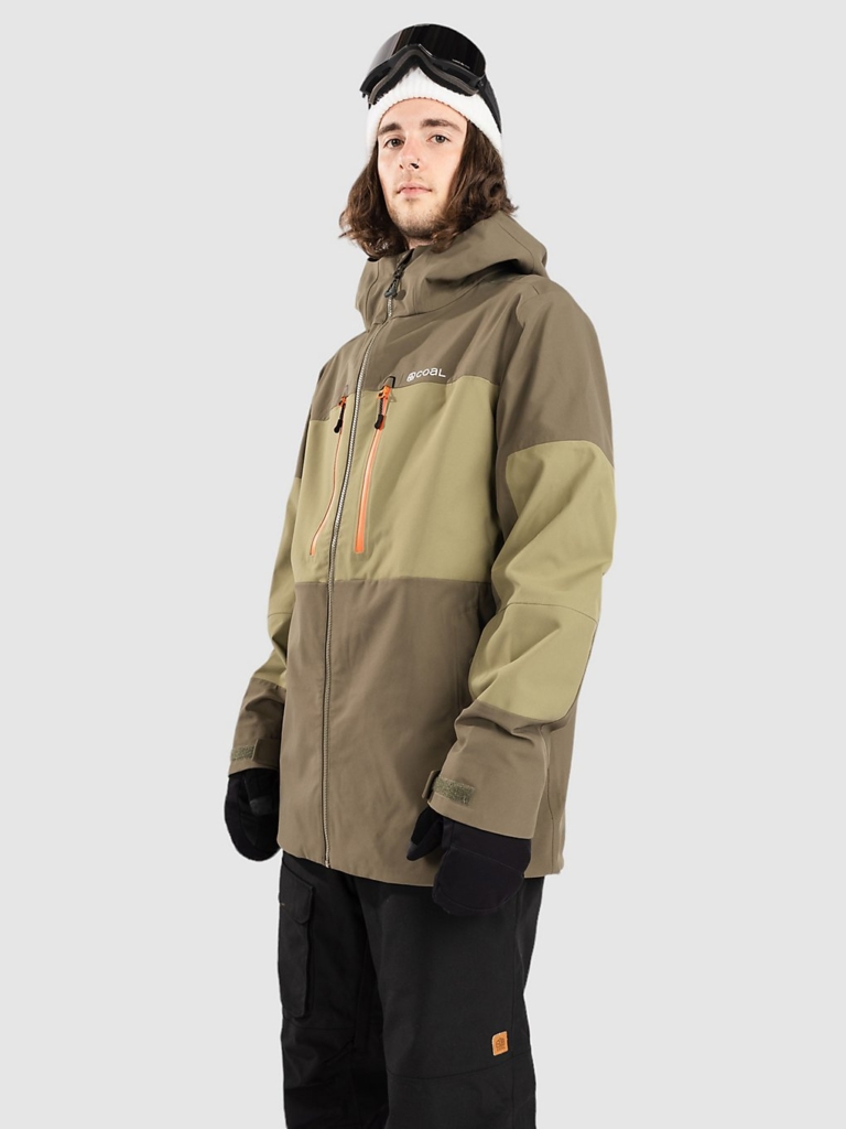 Coal Heron 3 L Jas Olive Light Olive