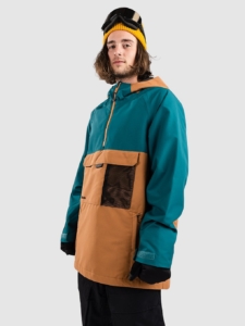 Coal Alder Anorak Mallard Light Bruin