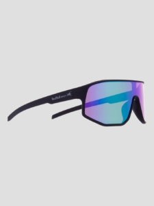 Red Bull SPECT Eyewear DASH-001 Black Zonnebril Bruin With Groen Revo