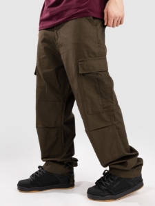 Carhartt WIP Regular Cargo Broek Cypress Rinsed