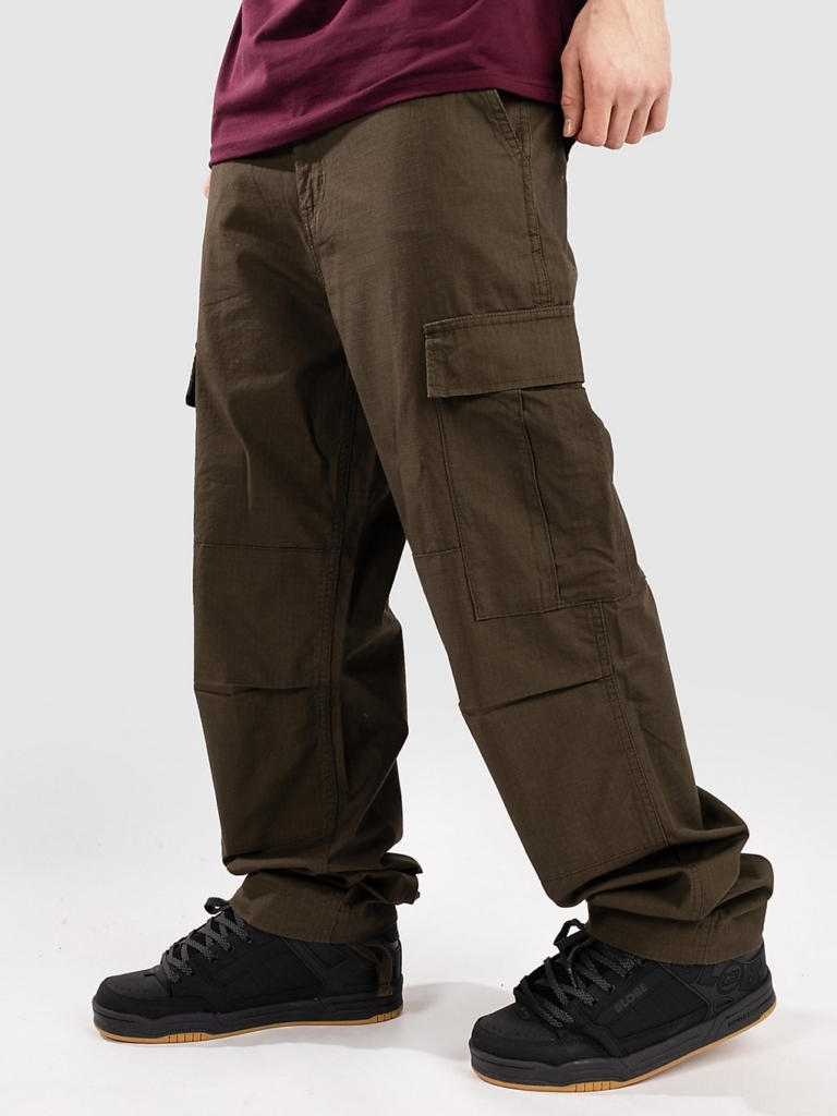 Carhartt WIP Regular Cargo Broek Cypress Rinsed