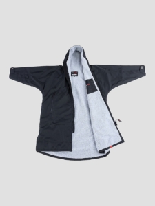 Dryrobe Advance Medium Long Sleeve Surf Poncho Zwart