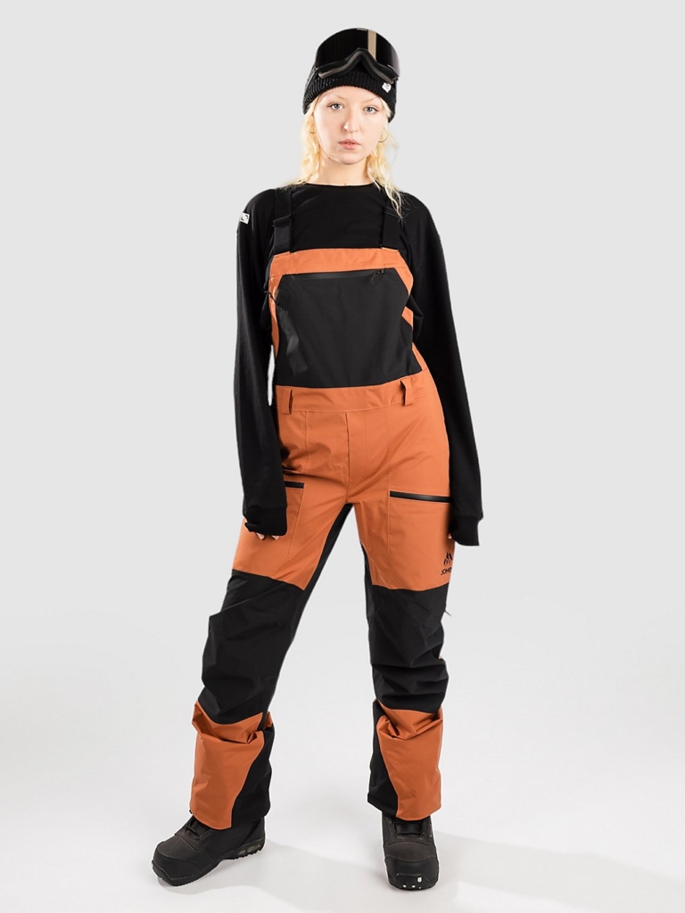 Jones Snowboards Mtn Surf Rec Bib Pants Terracotta