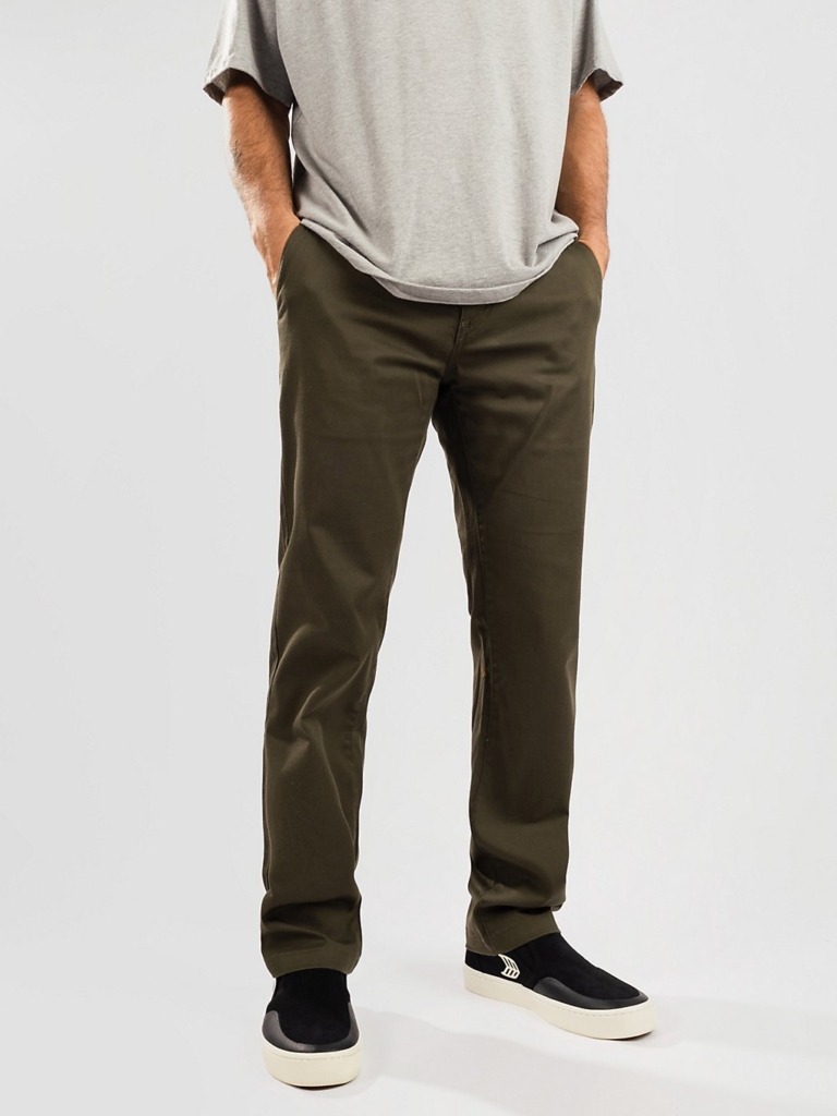 Volcom Frickin Modern Stret Broek Squadron Groen