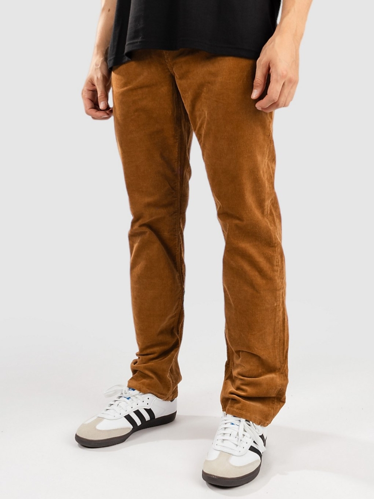 Volcom Solver 5 Pocket Cord Broek Tobacco