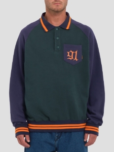 Volcom Fa Nando Von Arb Crew Half-Zip Sweater Ponderosa Pine