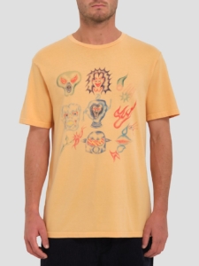 Volcom Fa Ryser T-Shirt Flash Oranje