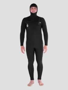Volcom 5/4/3mm Hood Chestzip Full Wetsuit Zwart