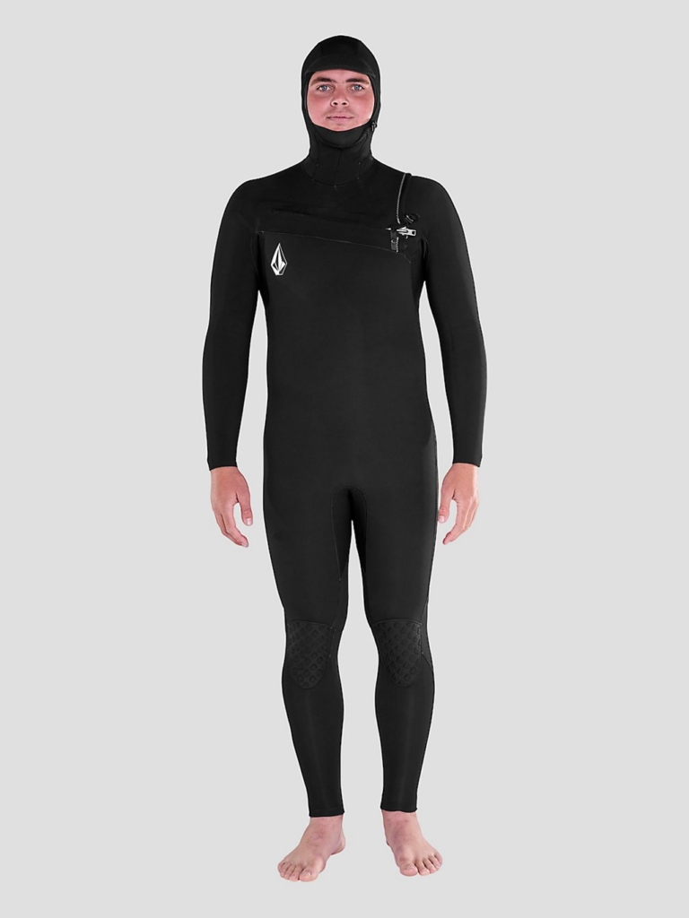 Volcom 5/4/3mm Hood Chestzip Full Wetsuit Zwart