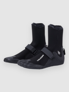 Volcom 3mm Split Toe Kids Surf Schoenen Zwart