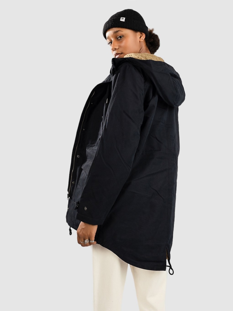 Volcom Walk On By 5K Parka Zwart