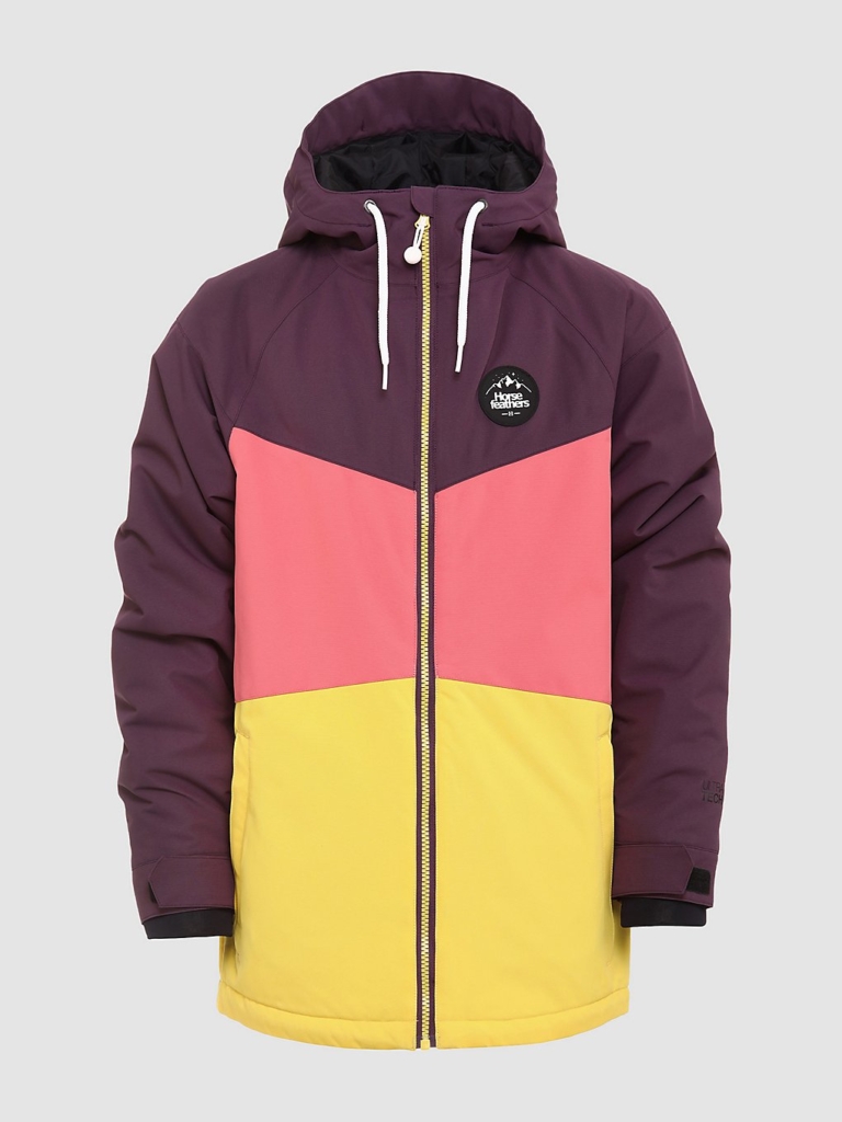 Horsefeathers Sadie Kids Jas patroon Prune
