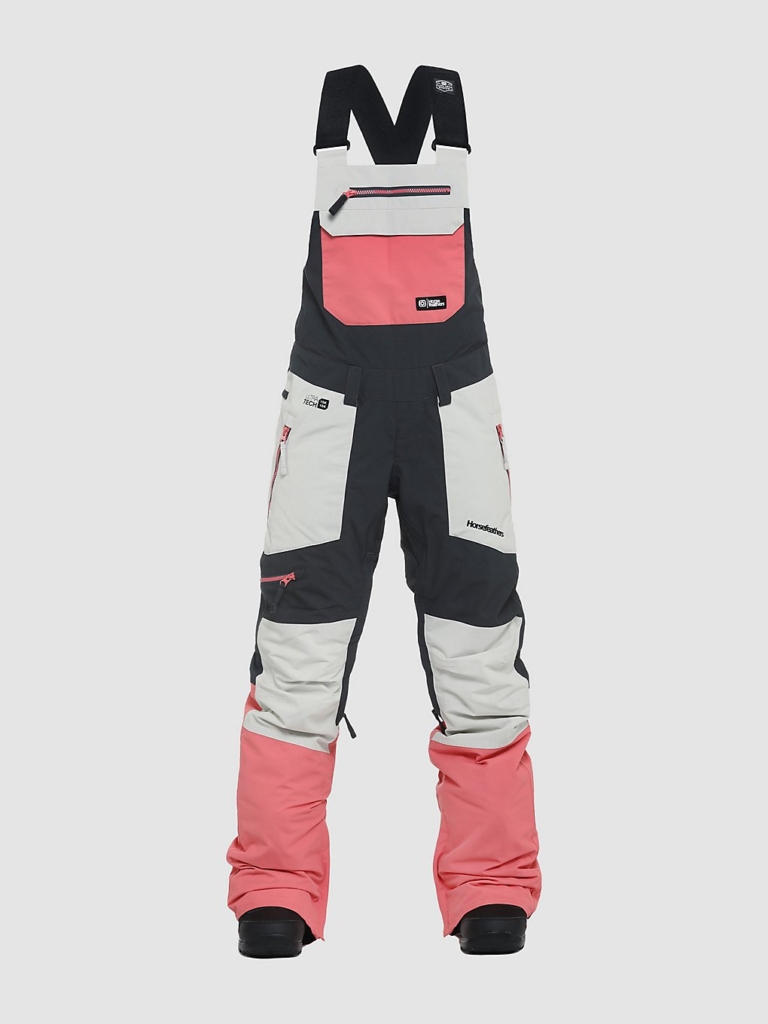 Horsefeathers Stella Bib Pants Phantom/tea Rose