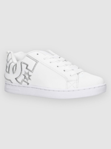 DC Court Graffik Sneakers Zilver