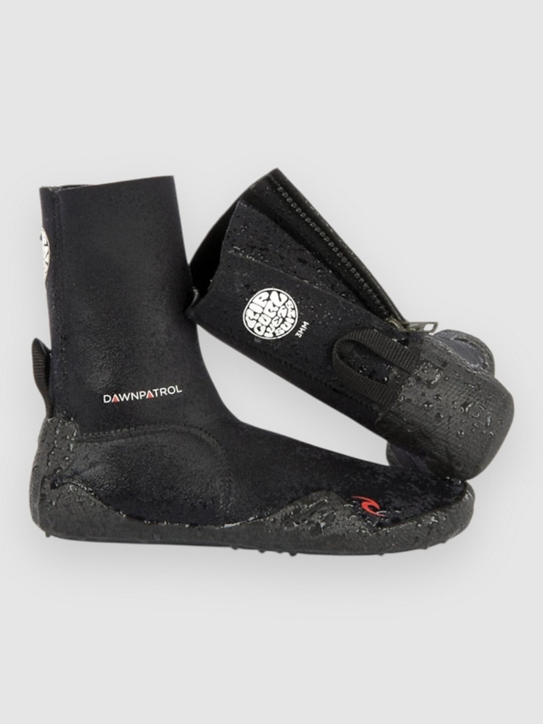 Rip Curl Jnr.D/Patrol 3Mm R/Toe Kids Surf Schoenen Zwart