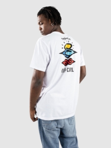 Rip Curl Search Icon T-Shirt Wit