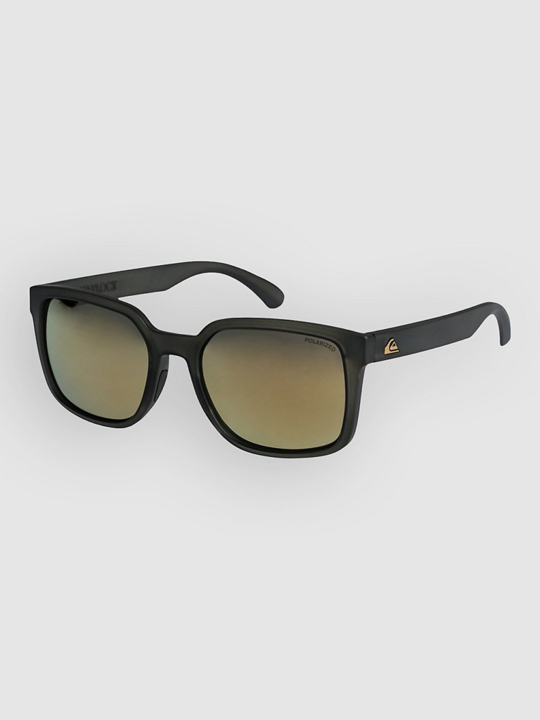 Quiksilver Warlock Polarized Smoke Zonnebril Goud