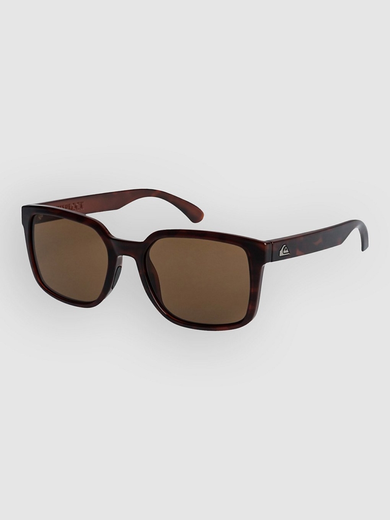 Quiksilver Warlock Brown Tortoise Zonnebril Bruin