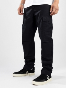 Carhartt WIP Aviation Broek Zwart Rinsed