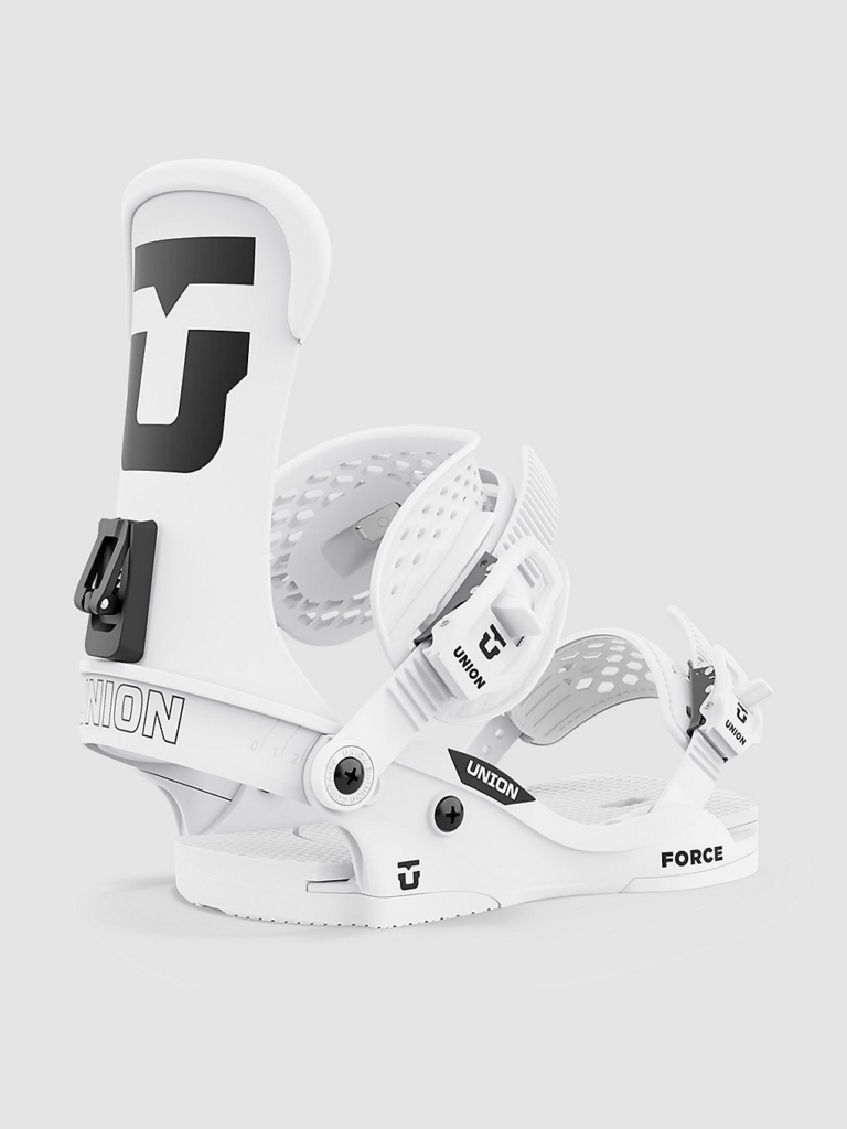 UNION Force Classic Team Logo 2026 Snowboard Bindingen Wit