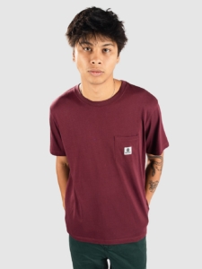 Element Basic Pocket Label T-Shirt Tawny Port
