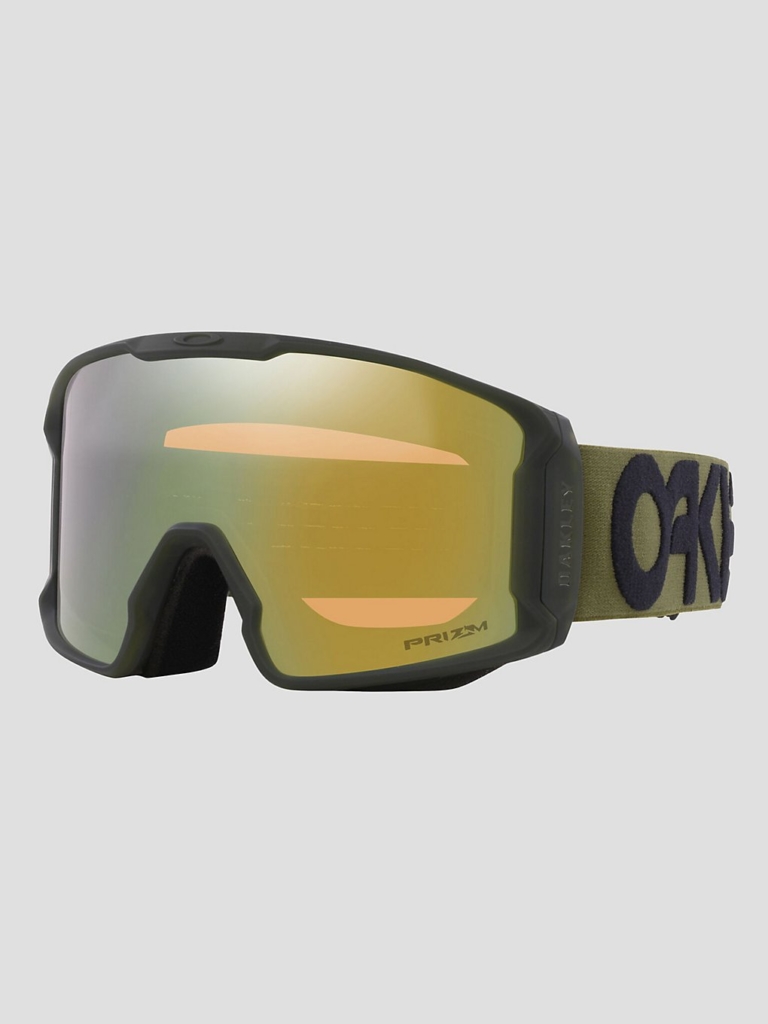 Oakley Line Miner L Matte B1B New Dark Brush Goggle Prizm Sage Goud Iridium