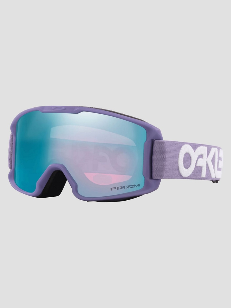 Oakley Line Miner S Matte B1B Lilac Goggle Prizm Sapphire Iridium