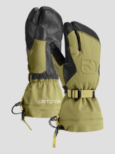 Ortovox Merino Freeride 3 Finger Wanten Wild Herbs