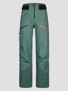 Ortovox 3L Deep Shell Broek Arctic Grijs