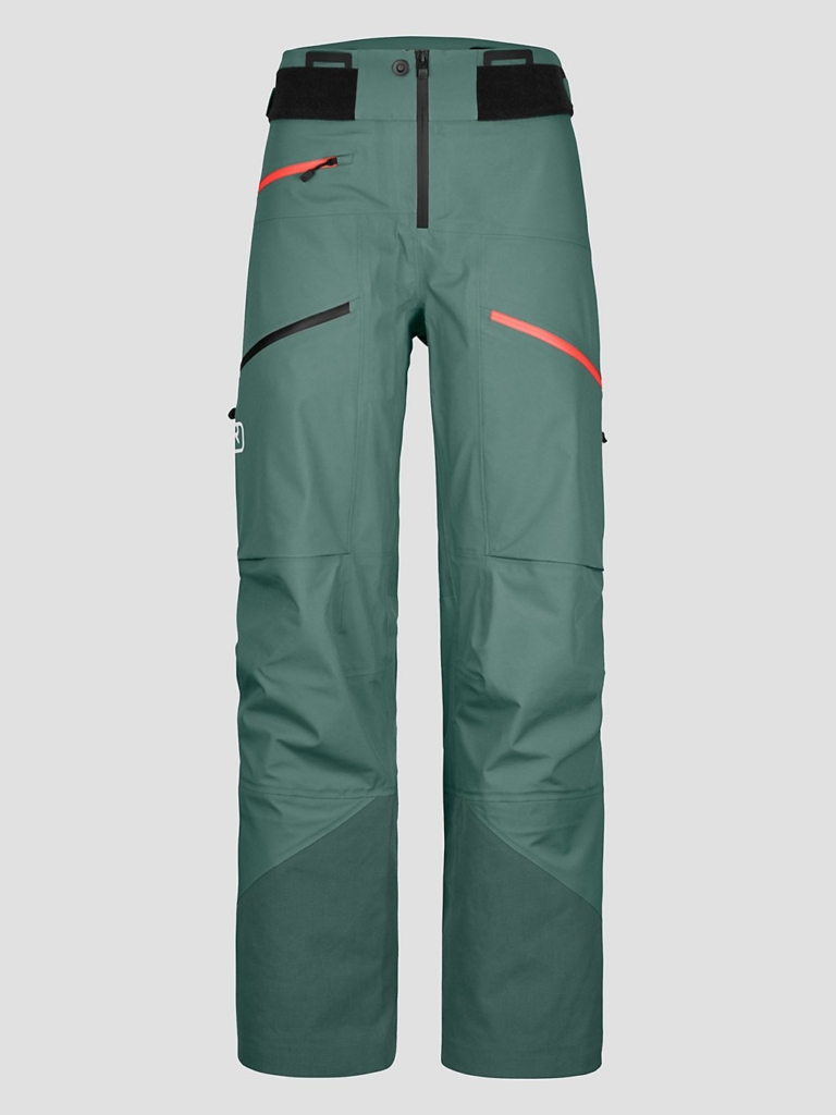 Ortovox 3L Deep Shell Broek Arctic Grijs