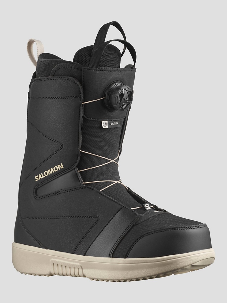 Salomon Faction Boa 2026 Snowboard Schoenen Blackblackrainy Day