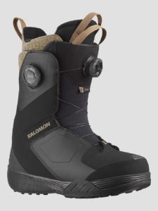 Salomon Kiana Dual Boa 2025 Snowboard Schoenen Blackblacksepia Tint