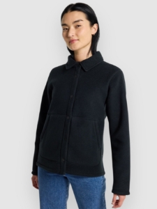 Burton Cinder Snap Shrt Zip Hoodie True Zwart