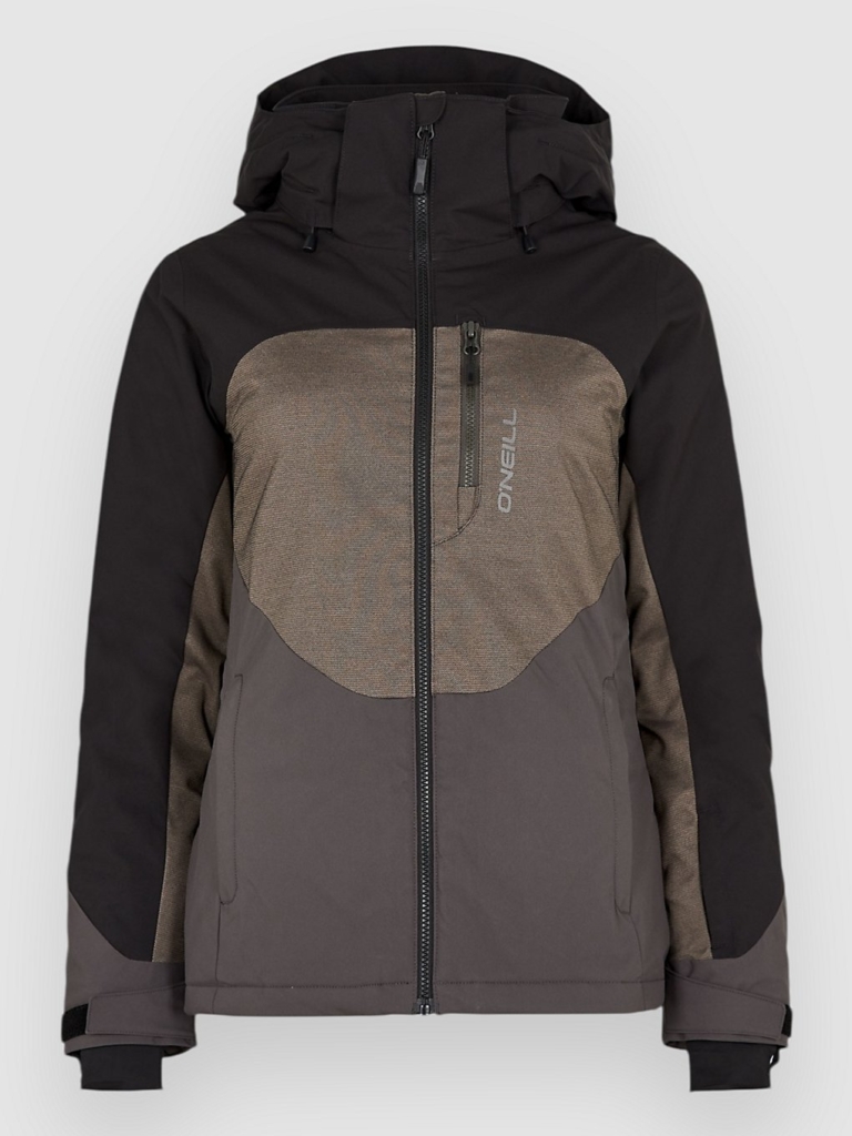 O’Neill Carbonite Jas Zwart Out Colour Block