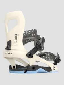 Rome Brass Snowboard Bindingen Bone Wit