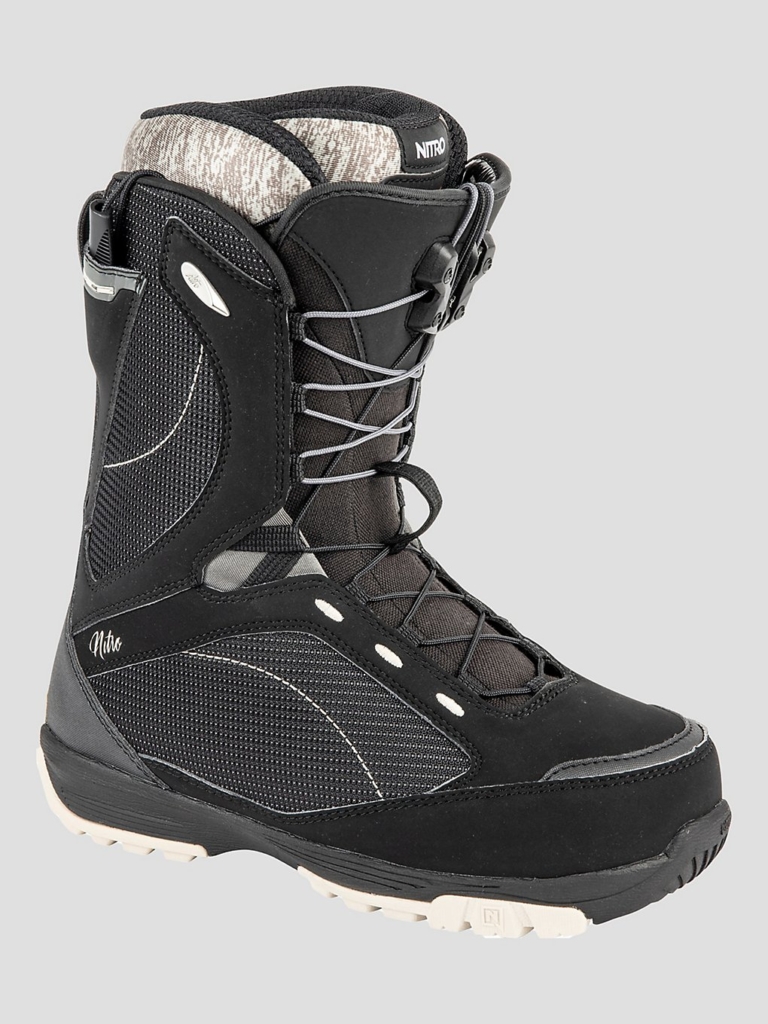 Nitro Monarch TLS Snowboard Schoenen Zwart