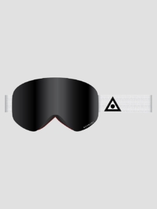 Ashbury Sonic White Triangle +Bonus Lens Goggle Geel