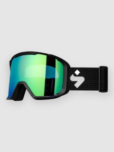 Sweet Protection Durden Reflect Matte Black Goggle Rig Emerald