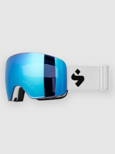 Sweet Protection Connor Reflect Satin White Goggle Rig Aquamarine