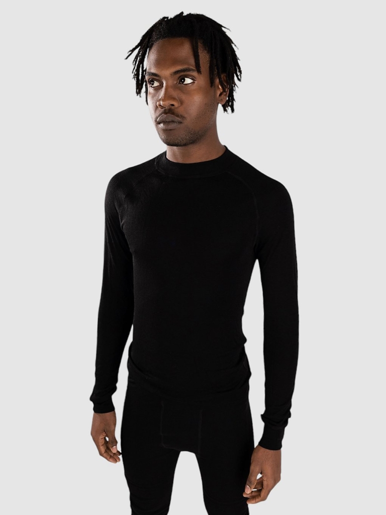 Thermowave Merino Warm Thermo Shirt Zwart