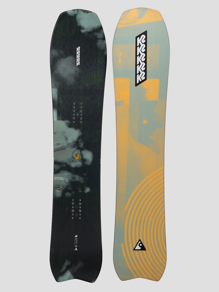 K2 Excavator Snowboard patroon Design