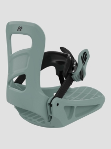 K2 Lil Kat 2024 Kids Snowboard Bindingen patroon Jade