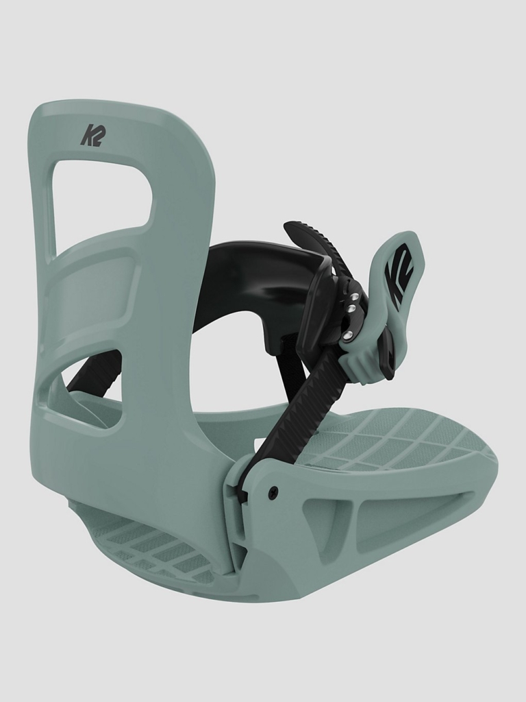 K2 Lil Kat 2024 Kids Snowboard Bindingen patroon Jade